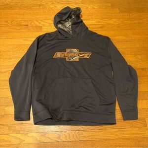 Realtree Chevrolet Camo Hoodie Chevy Lg Buckhorn Mens (No Draw String)